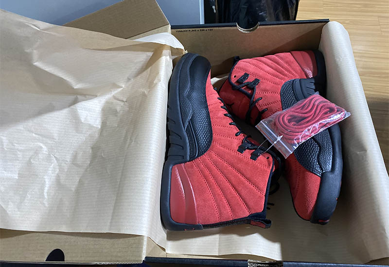 jordan 12 flu game box