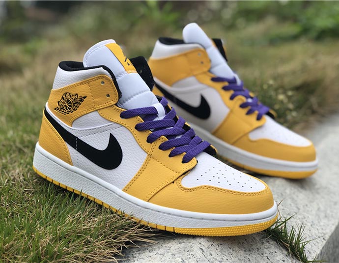 aj1 mid lakers