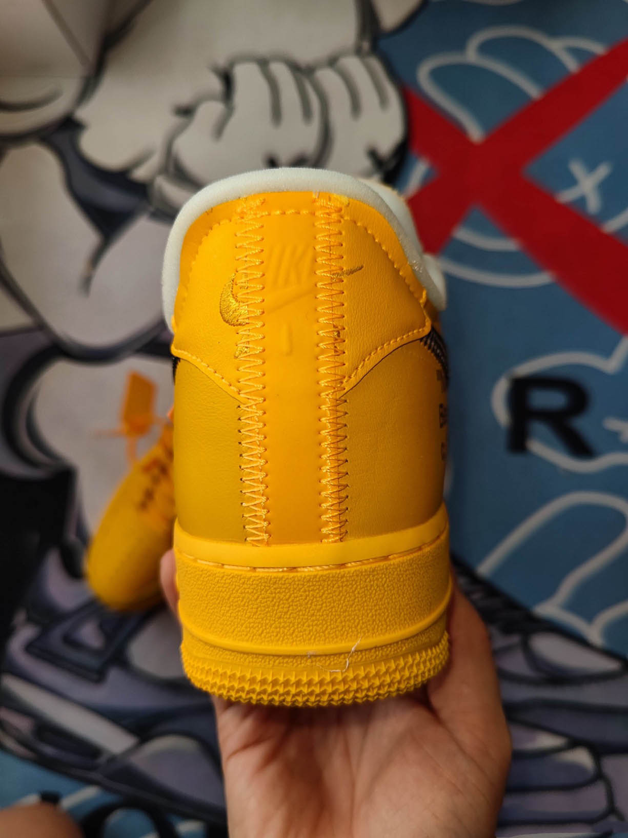Fake Off White Nike Air Force 1 Low