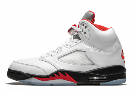 fake jordan 5 fire red