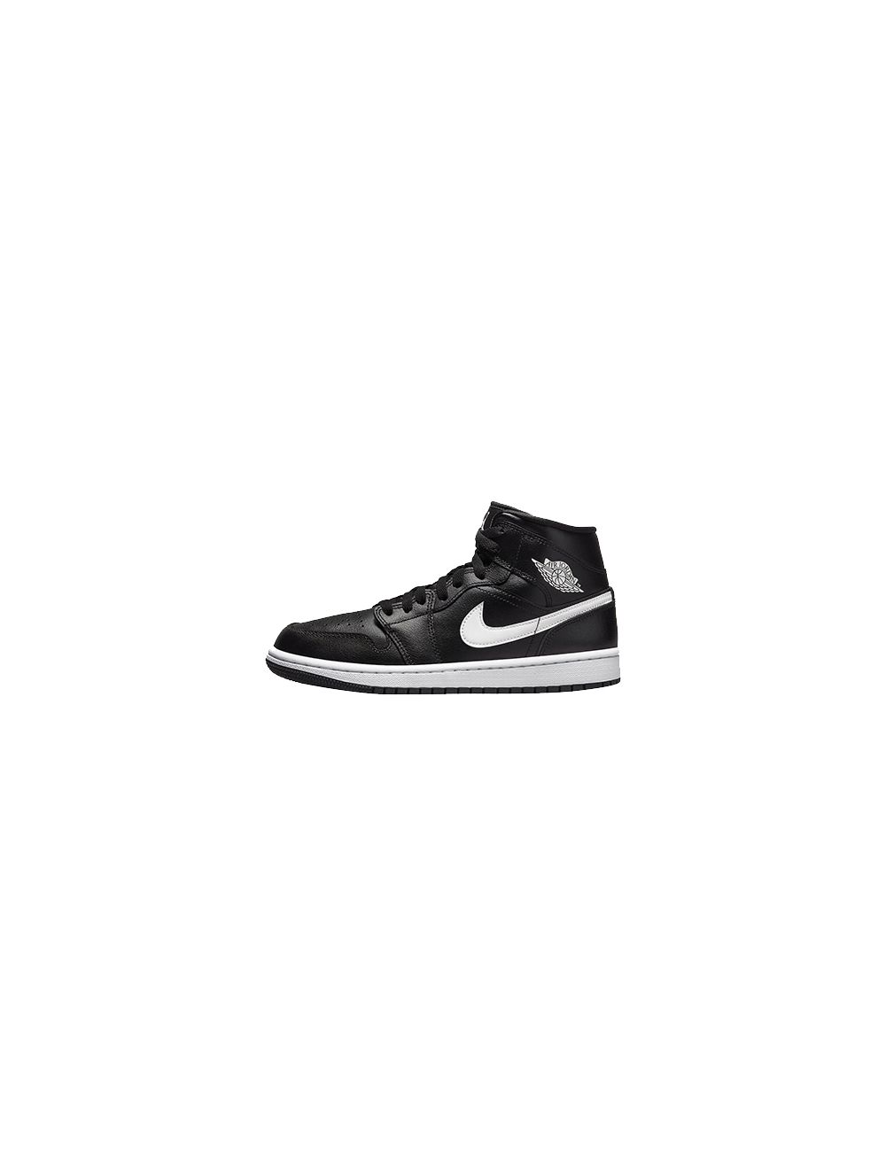air jordan 1 mid black white black