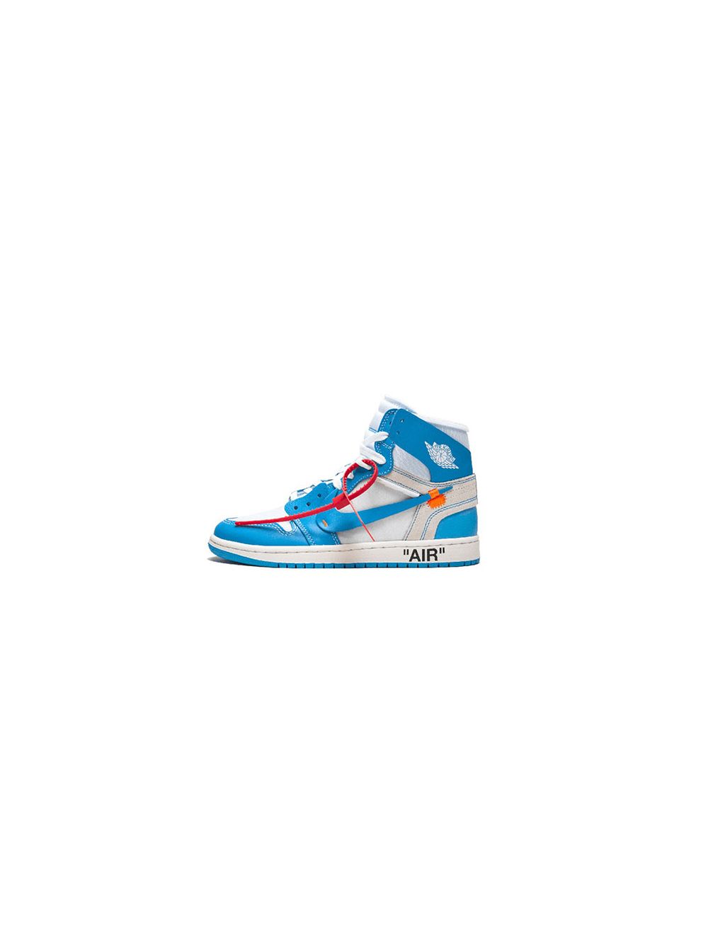 Fake OFF WHITE Air Jordan 1s for UNC Surface Online - WearTesters