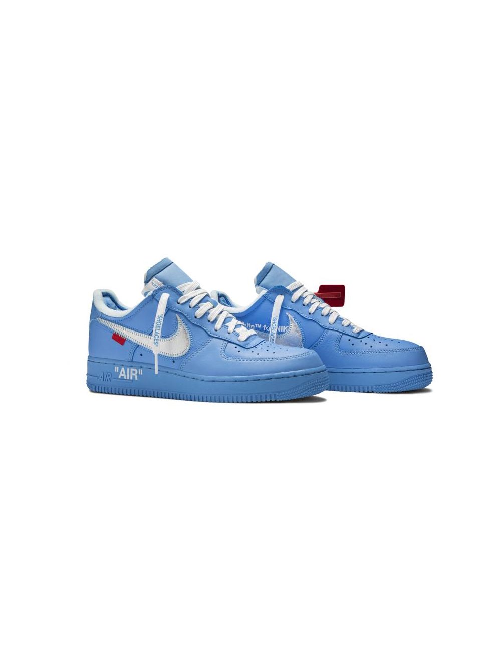 air force 1 off white blue fake
