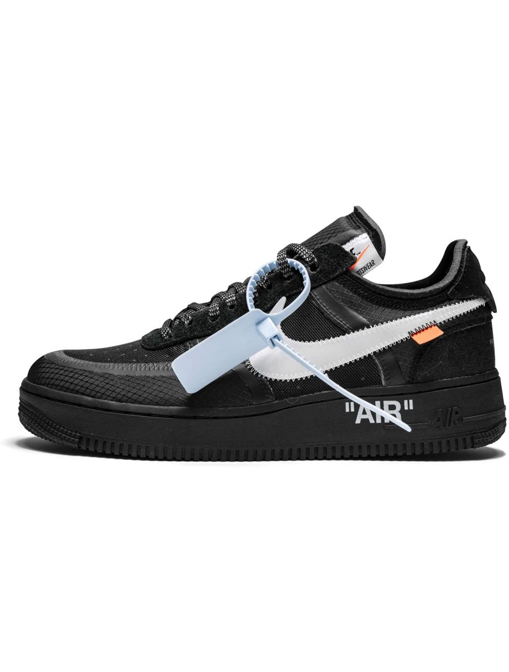 real vs fake off white air force 1 black