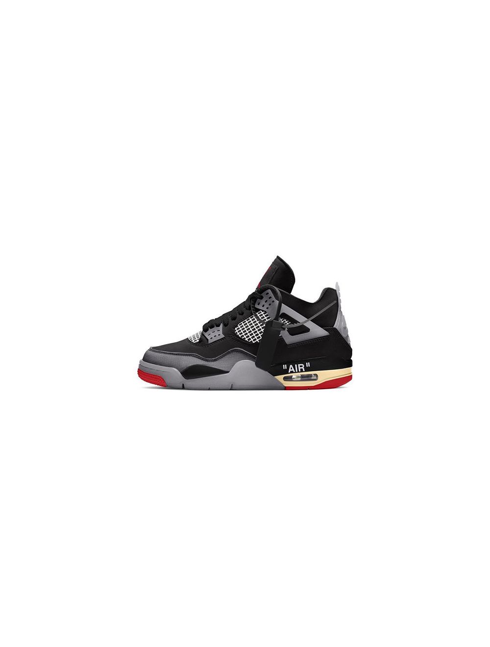 Off-White x Air Jordan 4 Bred, Where To Buy