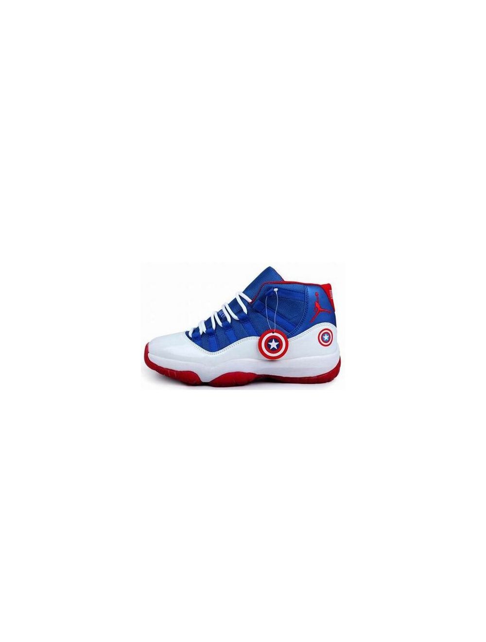 Buy Jordan 11 Captain America Fake Sneakers Online PopKicks
