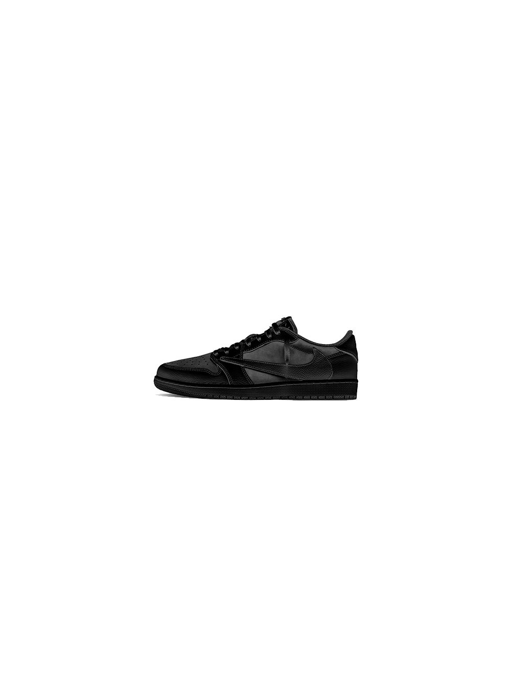 nike aj1 low black