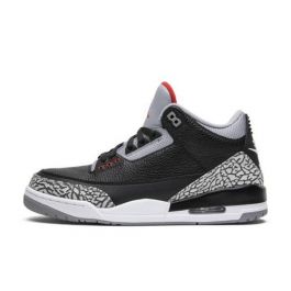 fake jordan 3 black cement