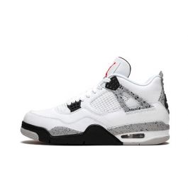 Buy Fake Jordan Retro 4 "White Cement" at Low Price| PopKicks.org